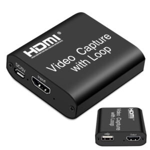 4K HDMI Capture Card with Mic & Loop Out - available in Pakistan at Metaware