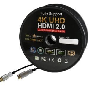 50M Fiber HDMI Cable 2.0/2.1 Aoc(active Optical Cable)30awg Copper Support 4K 8K UHD - available in Pakistan at Metaware
