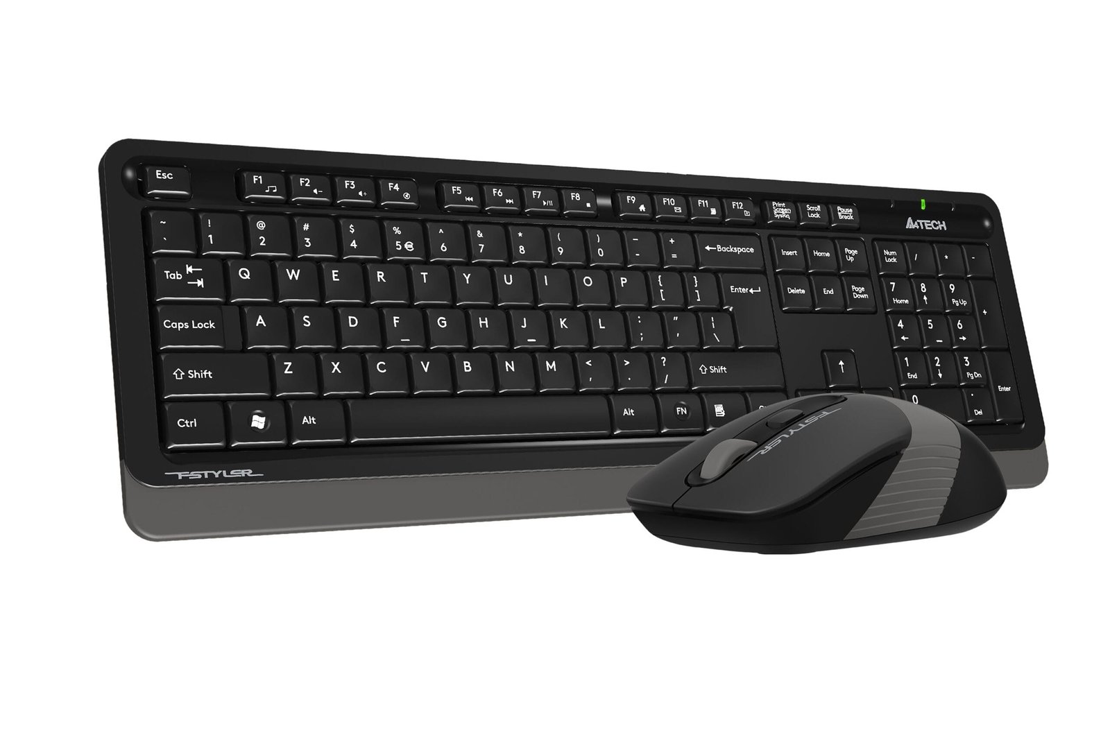 FG1010S Silent Click White Fstyler Wireless Combo Set