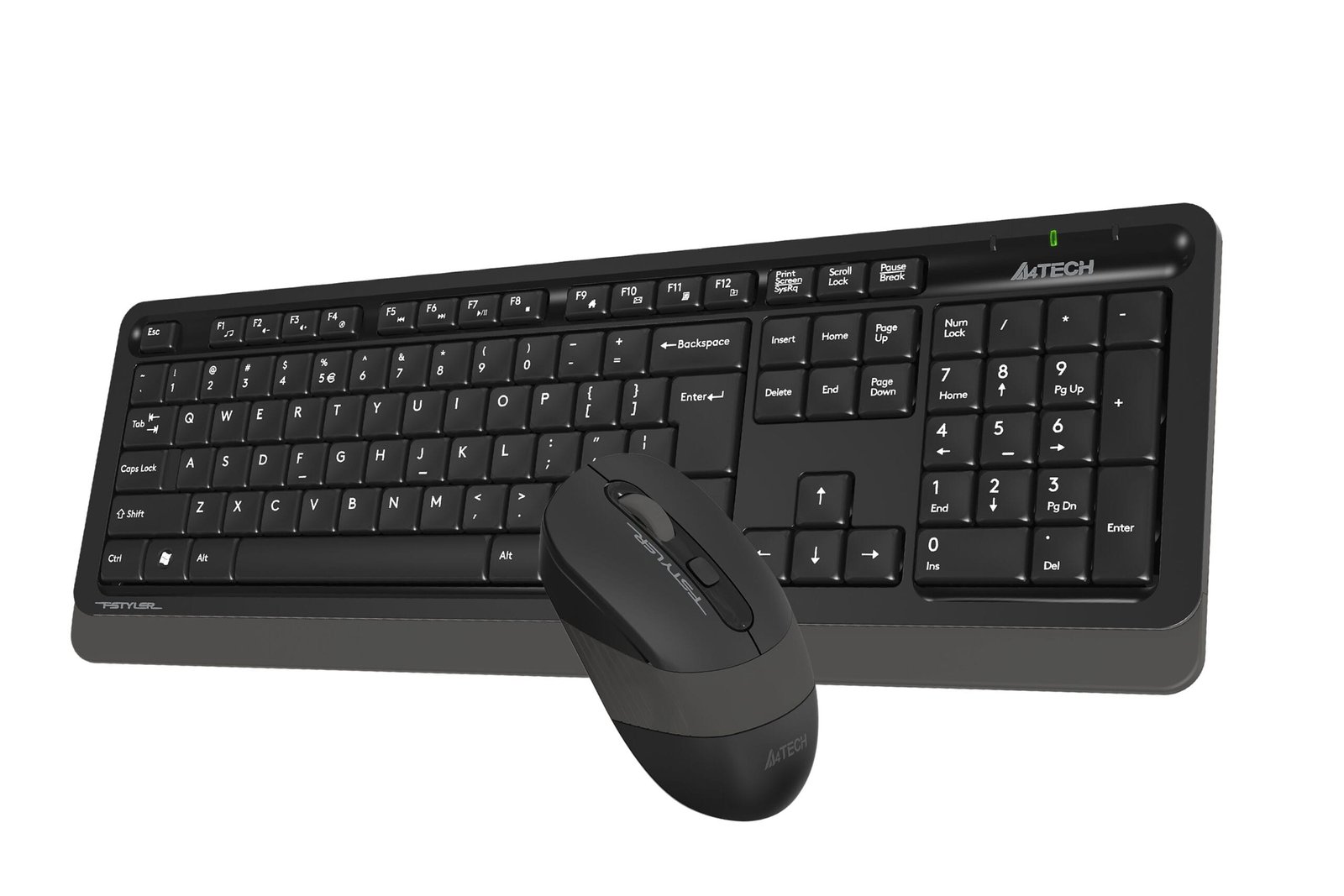 FG1010S Silent Click White Fstyler Wireless Combo Set