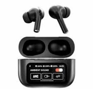 A9 Pro Apple Airpods Anc/enc Zhongkelqnxun Touch Control BT 5.4 Earbuds black - available in Pakistan at Metaware