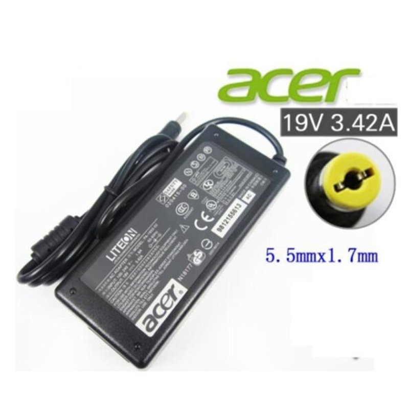 Acer 19V 3.42A 65W Standard Pin 65W Laptop Charger - available in Pakistan at Metaware