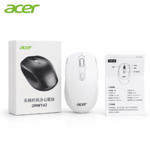 Acer OMW142 Wireless Bluetooth and 2.4G Dual mode Office Mouse White - available in Pakistan at Metaware