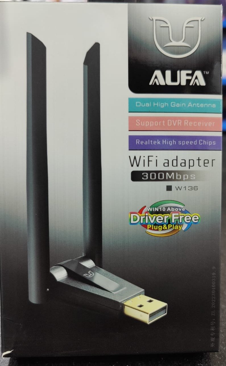 Alfa W136 Dual Antenna 300MB WIFI USB Adapter - available in Pakistan at Metaware