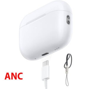 Apple AirPods Pro 2 ANC (USB-C) – Made in Usa with Lanyard - available in Pakistan at Metaware