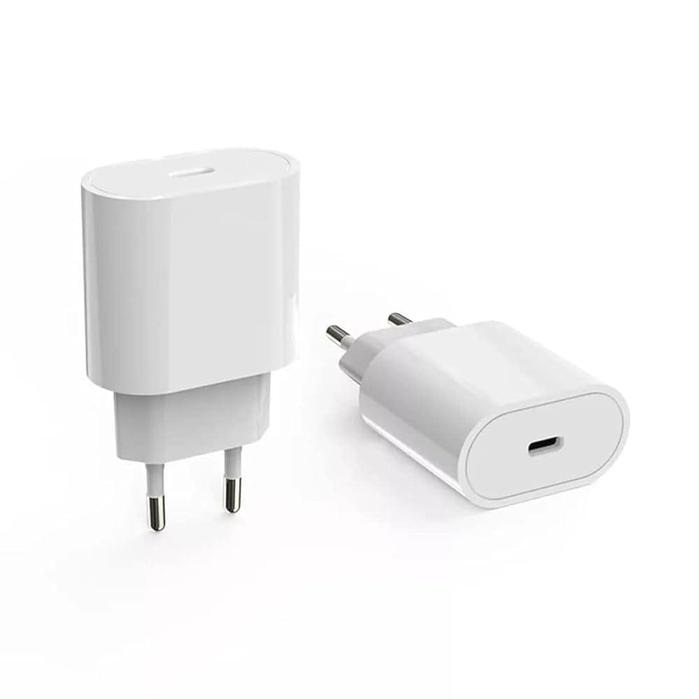 Apple Type-C PD 20W Power Adapter Charger 2 Pin (EU Pin) with Nfc - available in Pakistan at Metaware