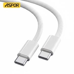 Aspor A108L 100W C-c Supper Fast Charging Cable 2 Meter - available in Pakistan at Metaware