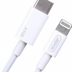 Aspor A109L 27W USB-C to Lightning Fast Charging Cable 2 Meter - available in Pakistan at Metaware