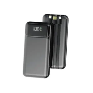 Aspor A315 10000mAh 22.5W High-Speed Power Bank with Built-in Cable - available in Pakistan at Metaware