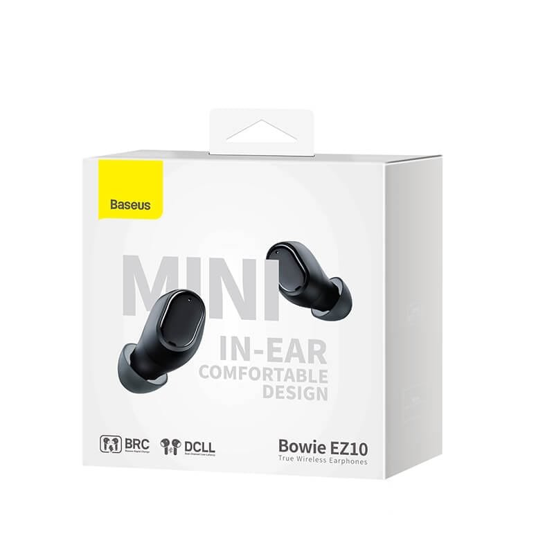 Baseus Bowie EZ10 True Wireless Earphones Black A00054300116-Z1 - available in Pakistan at Metaware