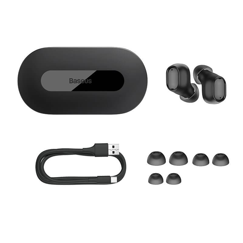 Baseus Bowie EZ10 True Wireless Earphones Black A00054300116-Z1 - available in Pakistan at Metaware