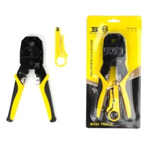 Bosi Network Plug Crimping Tool 4p/6p/8p Cutter & Stripper - available in Pakistan at Metaware