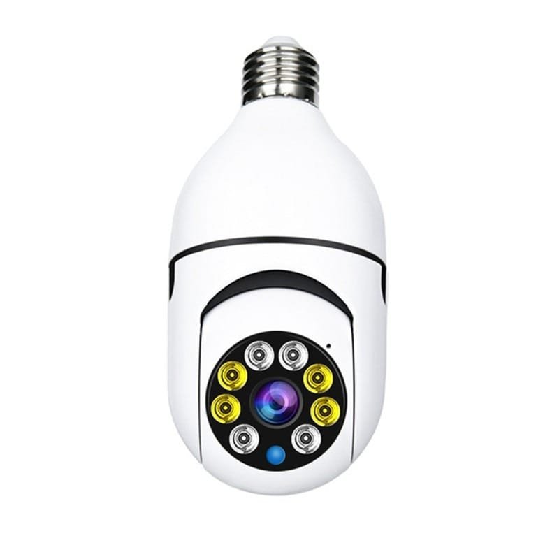 CA-E25 Bulb Camera 1080P WIFI 360 Degree Panoramic Night Vision Two-way Audio Motion Detection With V380pro App - available in Pakistan at Metaware