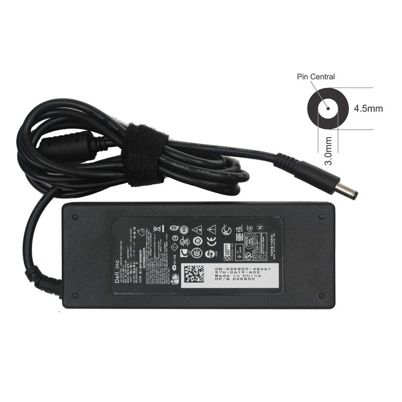 Dell 19.5 4.62A 90W Slim Pin Xps Laptop Charger - available in Pakistan at Metaware