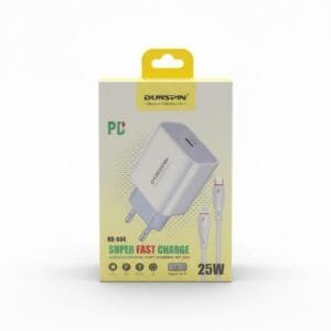 Dunspin KB-604 25W Super Fast Charge with IP TO C Cable - available in Pakistan at Metaware