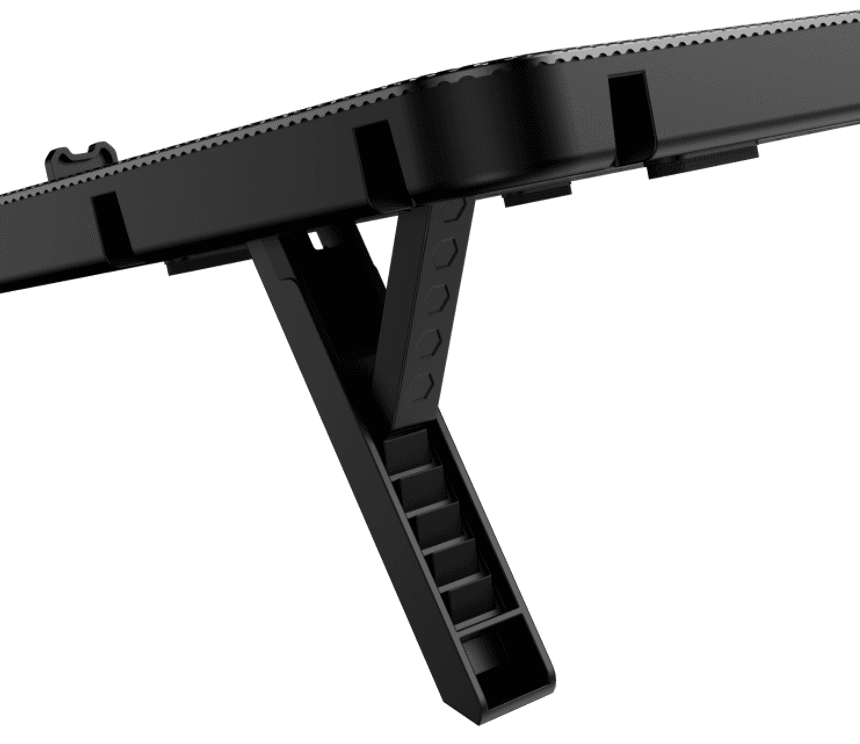 Hawk 069 laptop 5 Fan cooling Pad Ergonomic Cooling Pad with Adjustable Height (Black) - available in Pakistan at Metaware
