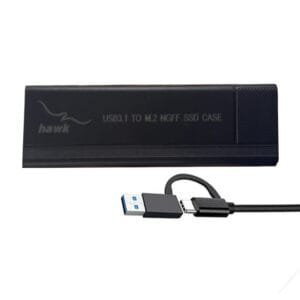 Hawk USB3.1 TO Ngff SSD M.2 Case - available in Pakistan at Metaware