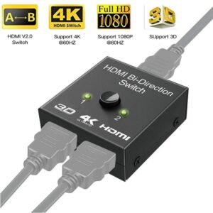 HDMI Bi-Directional Dual Function Switch and HDMI Splitter - available in Pakistan at Metaware