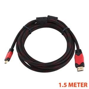 HDMI Cable Ccs with Mesh Round 1.5 Meter - available in Pakistan at Metaware