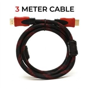 HDMI Cable Ccs with Mesh Round 3 Meter - available in Pakistan at Metaware