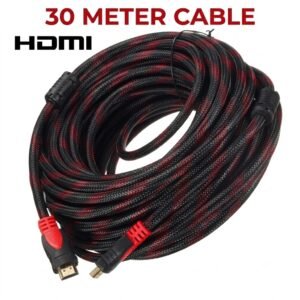 HDMI Cable Ccs with Mesh Round 30 Meter - available in Pakistan at Metaware