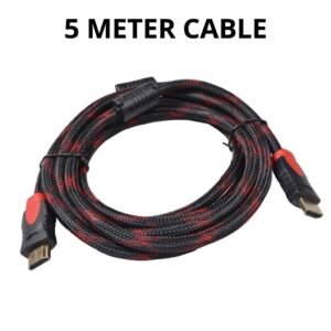 HDMI Cable Ccs with Mesh Round 5 Meter - available in Pakistan at Metaware