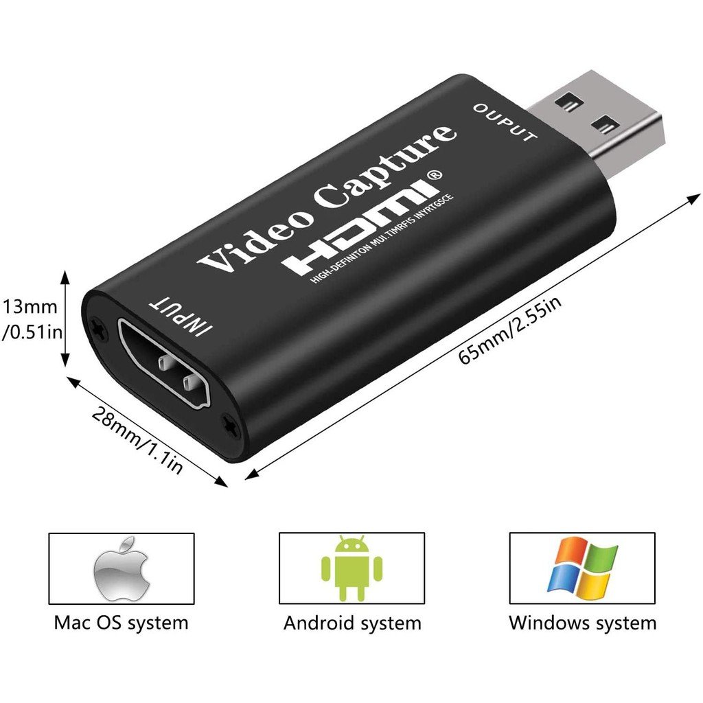 HDMI Capture Card – HDMI to USB 2.0 Video Capture Device - available in Pakistan at Metaware