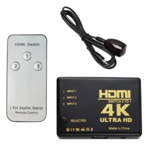 HDMI Switch 2K 4K 3 Port - available in Pakistan at Metaware