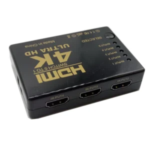 HDMI Switch 2K 4K 5 Port - available in Pakistan at Metaware