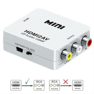 HDMI to AV adapter Mini Box 1080P - available in Pakistan at Metaware
