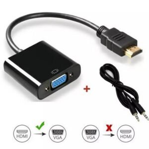 HDMI to VGA Converter With AUX - available in Pakistan at Metaware