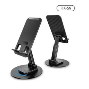 HK-59 Desktop Mobile Holder with 360 Rotation - available in Pakistan at Metaware