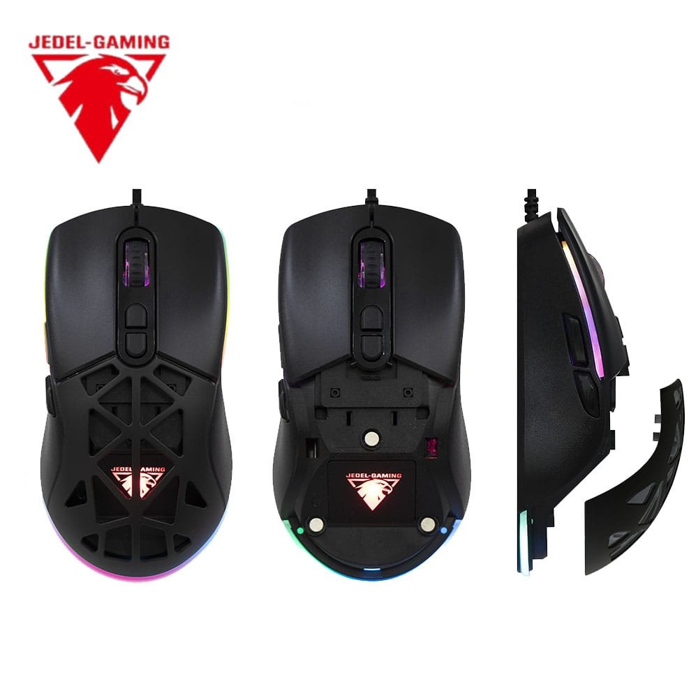 Jedel GM1390 RGB Gaming Mouse 7D Professional Edition with Software - available in Pakistan at Metaware