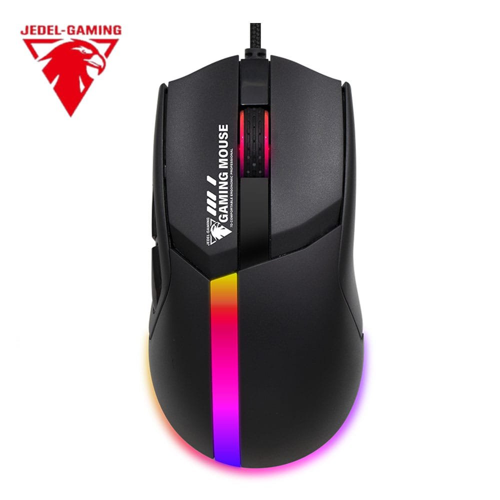 Jedel GM1401 7D RGB Gaming Mouse 12400 Dpi 12 Lighting Effects - available in Pakistan at Metaware