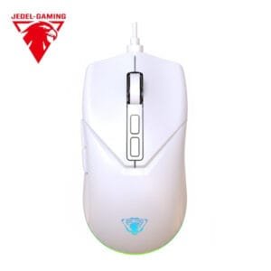 Jedel GM700 RGB 7D Gaming Mouse White Color - available in Pakistan at Metaware