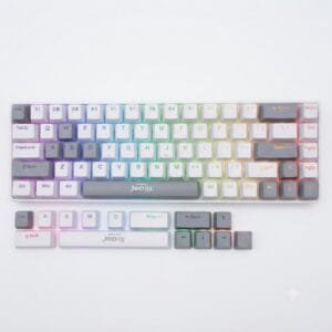 Jedel KL141 68-KEY RGB Mechanical Gaming Keyboard ( Can make full white keyboard and grey extra keys in the box) - available in Pakistan at Metaware