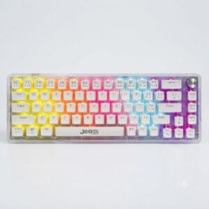 Jedel KL150 Transparent RGB Mechanical Keyboard - available in Pakistan at Metaware