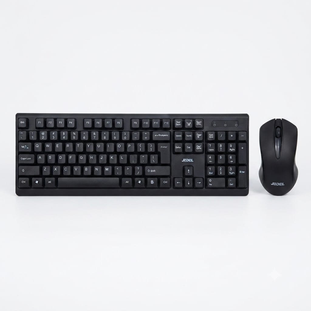Jedel WS736B 2.4G + BT Wireless Office Keyboard & Mouse Combo - available in Pakistan at Metaware
