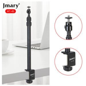 Jmary MT-49 Multi-Purpose Desk Stand: Mobile, Camera, Light Mount - available in Pakistan at Metaware