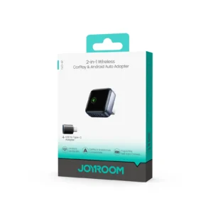 Joyroom JR-CP3 2IN1 wirelesscarplay ang android adapter - available in Pakistan at Metaware