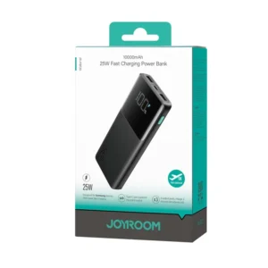Joyroom JR-PBF20 25W Digital Display Fast Charging Power Bank 10000mAh Black - available in Pakistan at Metaware