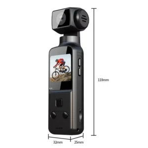 K1 Pocket 4K HD WIFI Handheld 270° Rotatable Sports & Vlogging Action Camera - available in Pakistan at Metaware