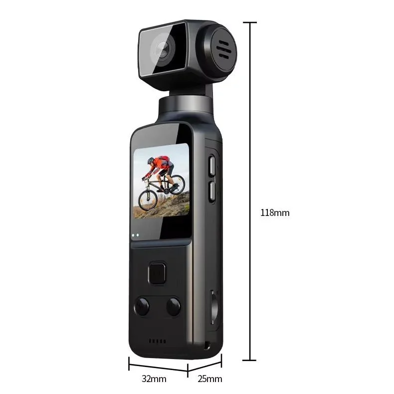 K1 Pocket 4K HD WIFI Handheld 270° Rotatable Sports & Vlogging Action Camera - available in Pakistan at Metaware
