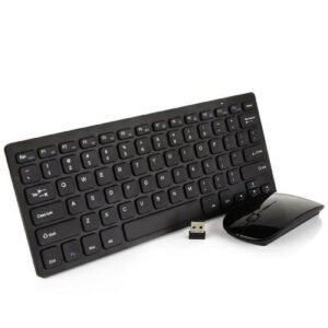 KM 901 Ultra Slim Mini Wireless Keyboard Mouse Set - available in Pakistan at Metaware