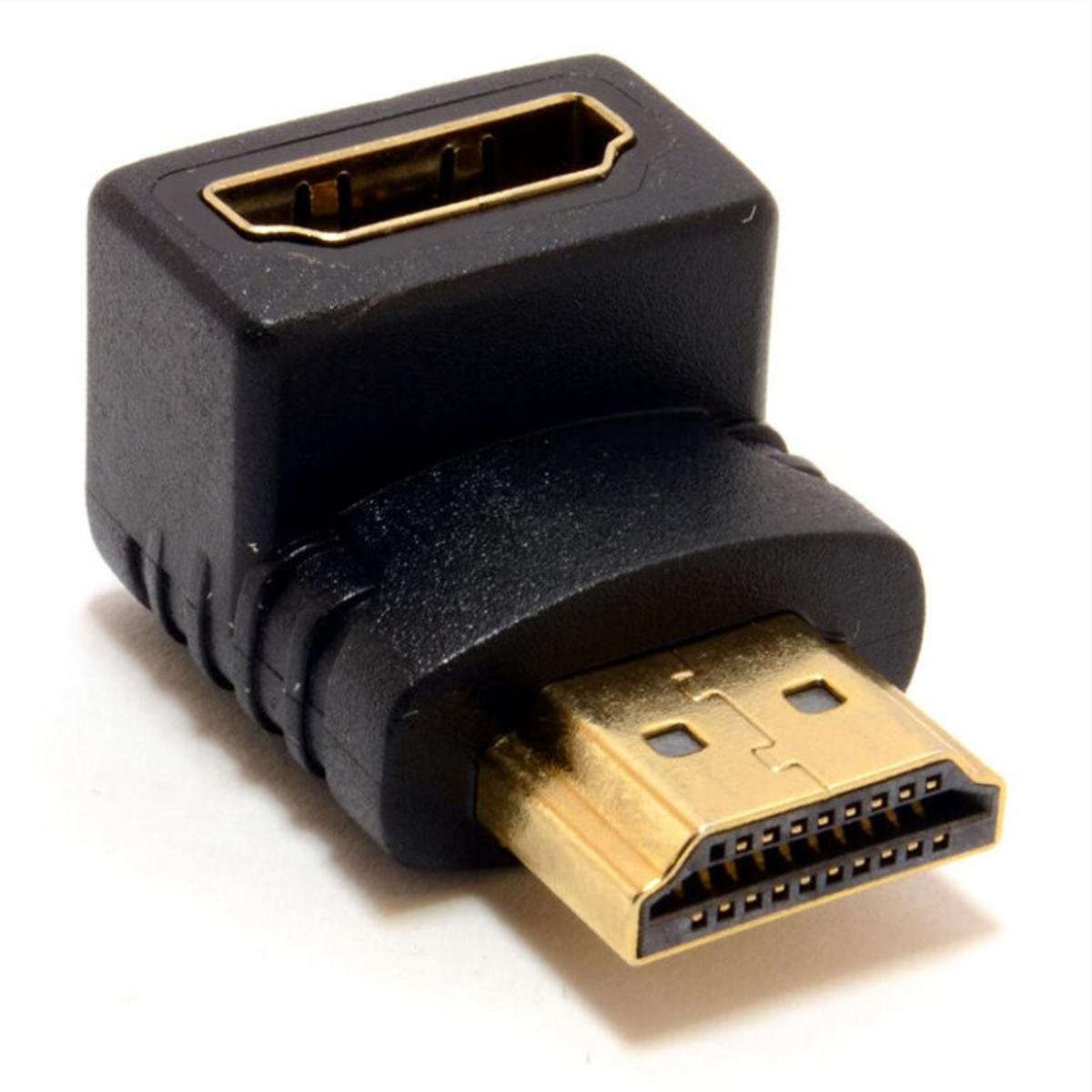 L-Shaped HDMI Female to HDMI Male Adapter - available in Pakistan at Metaware