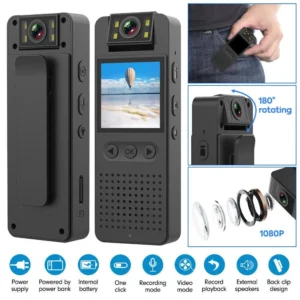 L12 Mini Body Camera WIFI Video Recorder 1080P Wearable Night Vision - available in Pakistan at Metaware