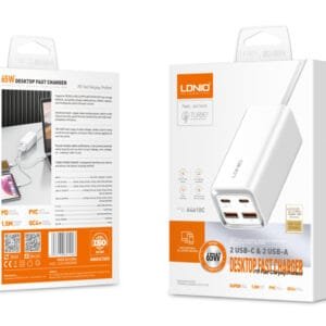 Ldnio A4610C 65W Multi-Ports Desktop Charging Station - available in Pakistan at Metaware
