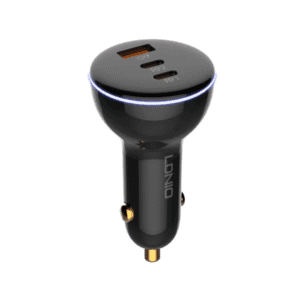 Ldnio C102 3 in 1 car quick charge 160W dual PD type c high power 3 ports car charger - available in Pakistan at Metaware