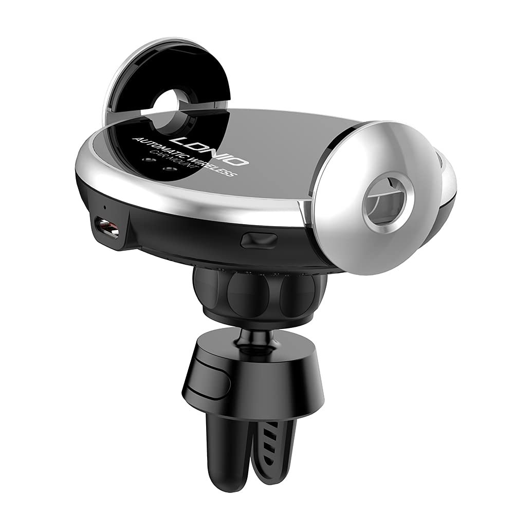 Ldnio MA02 15W Car Wireless Charger Stand – Fast Charging, Adjustable Design - available in Pakistan at Metaware