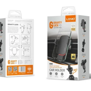 Ldnio MG10 Universal 360° Rotation Car Phone Holder - available in Pakistan at Metaware